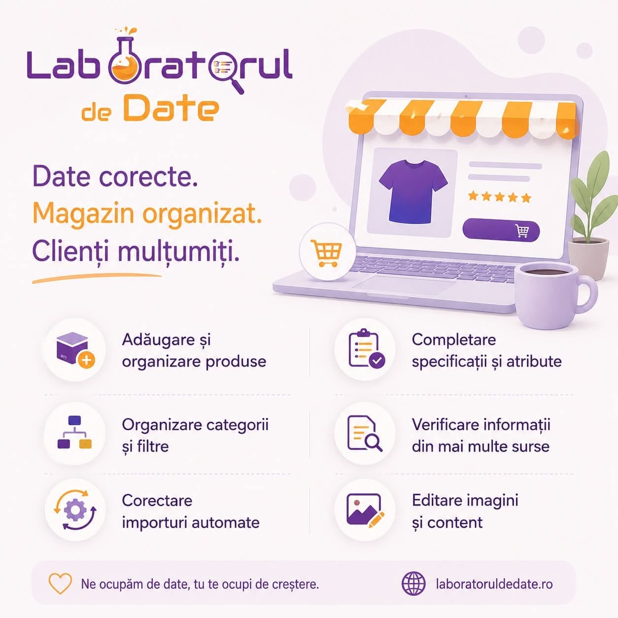 Adaugare produse in magazine online